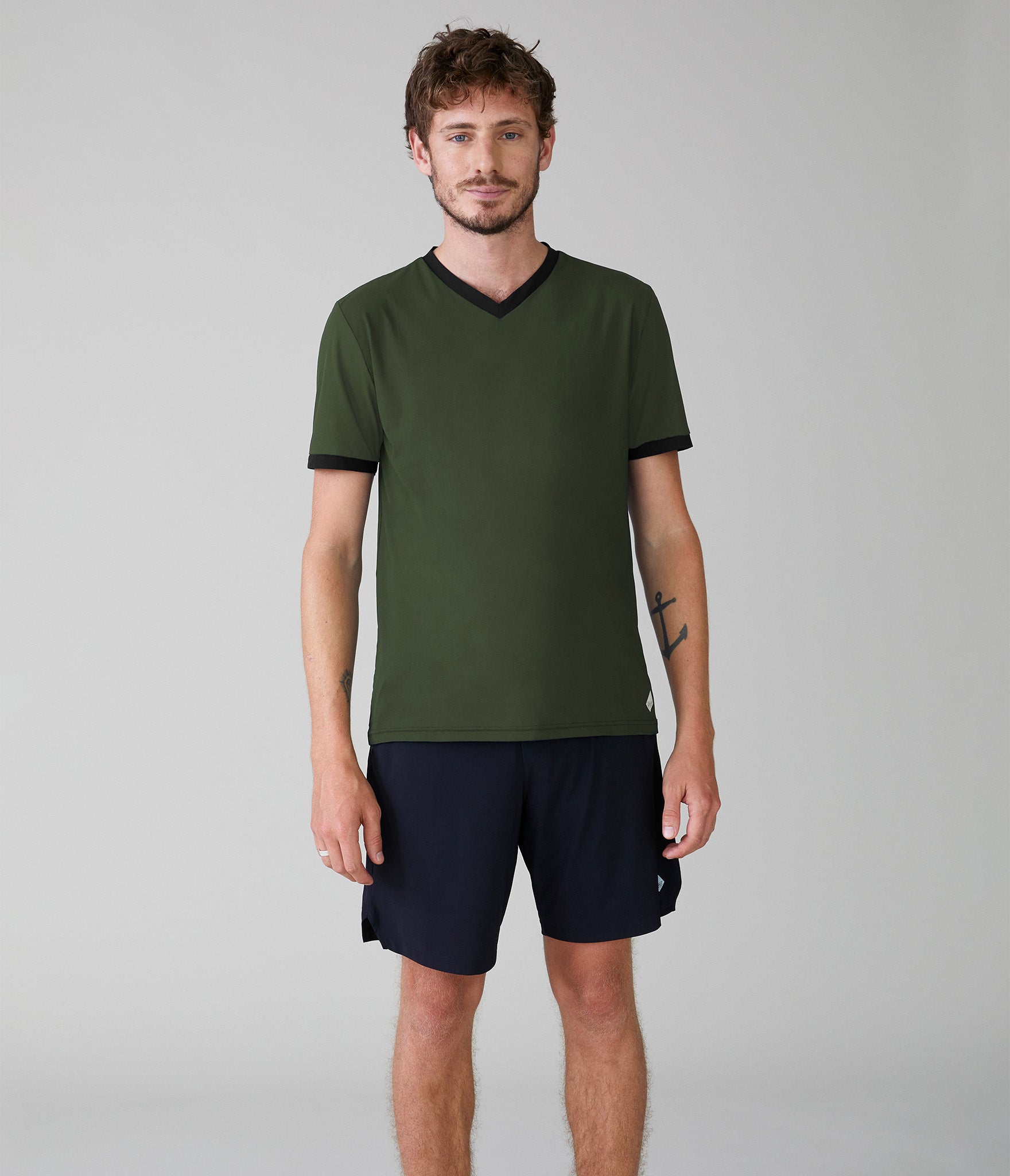 Monaco t-shirt - Khaki green Tryst – Stockholm