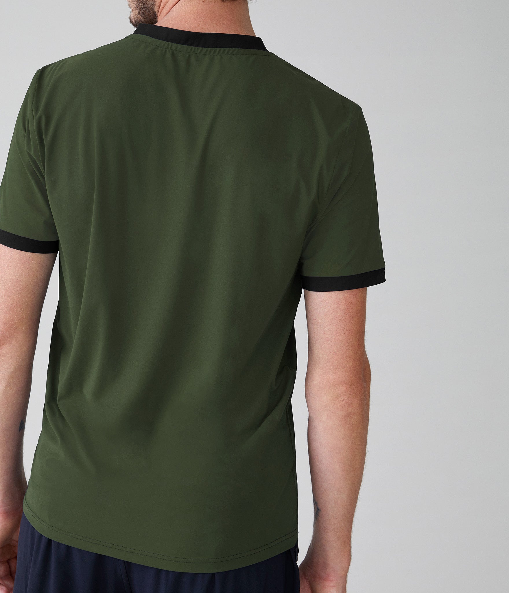 Monaco t-shirt Stockholm – green Khaki Tryst 